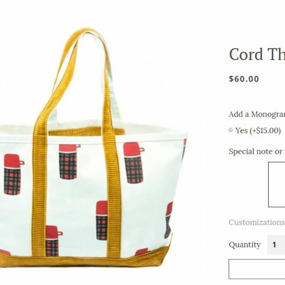 Crab & Cleek tote